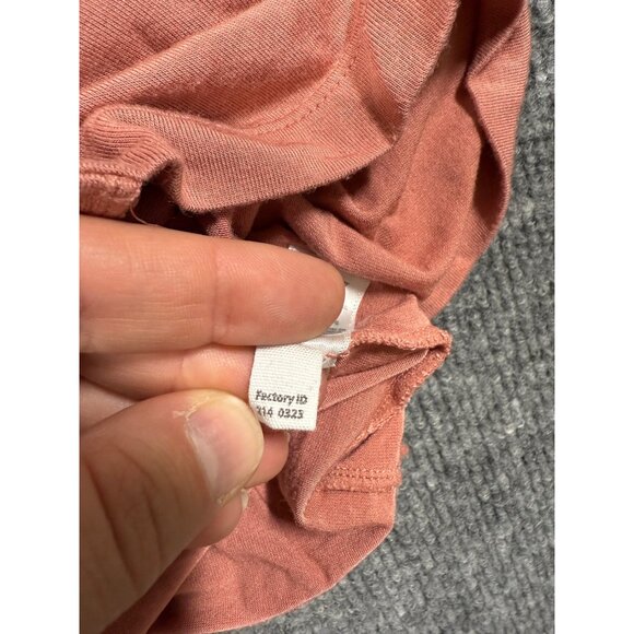 Eberjey Anthropologie Frida Relaxed Sleepwear Pajama Top Only Pink Size M - Picture 5 of 6